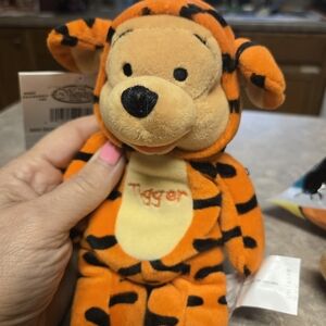 Disney Tigger Plush - Vibrant Orange and Black
